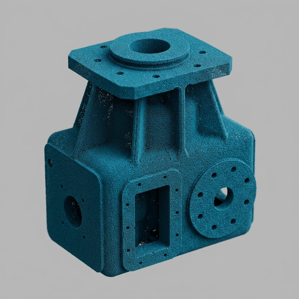 Reciprocating Compressor Housing 3D Scan Data